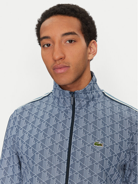 Lacoste Lacoste Bluza SH1368 Niebieski Regular Fit