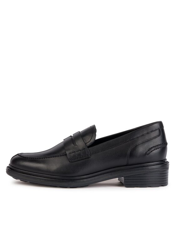 Geox Geox Loaferke D Walk Pleasure D36TGF 00043 C9999 Črna