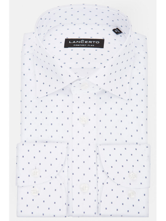 Lancerto Lancerto Koszula Lavera 2 KO073121000006 Biały Regular Fit