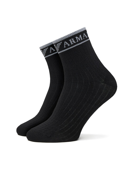 Emporio Armani Emporio Armani Kratke čarape EW000578 AF20514 MC005 Crna