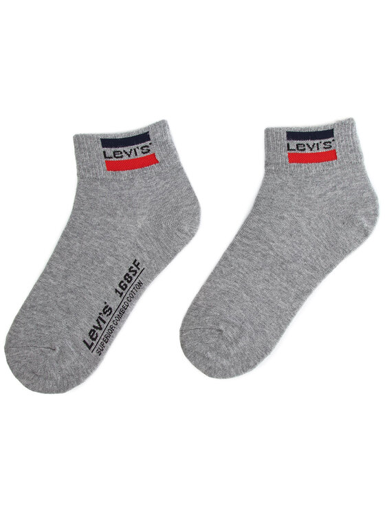 Levi's® Levi's® Комплект 2 чифта дълги чорапи мъжки 993030001 Бял