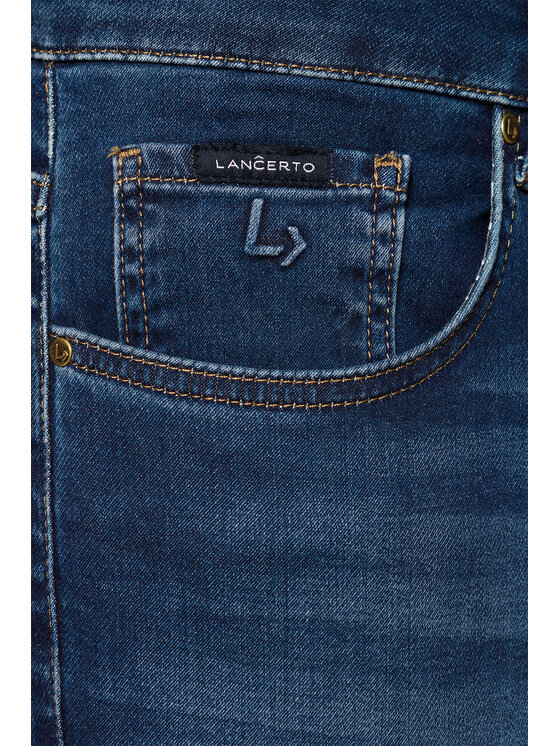 Lancerto Lancerto Jeansy Aidan SP113222000009 Granatowy Slim Fit