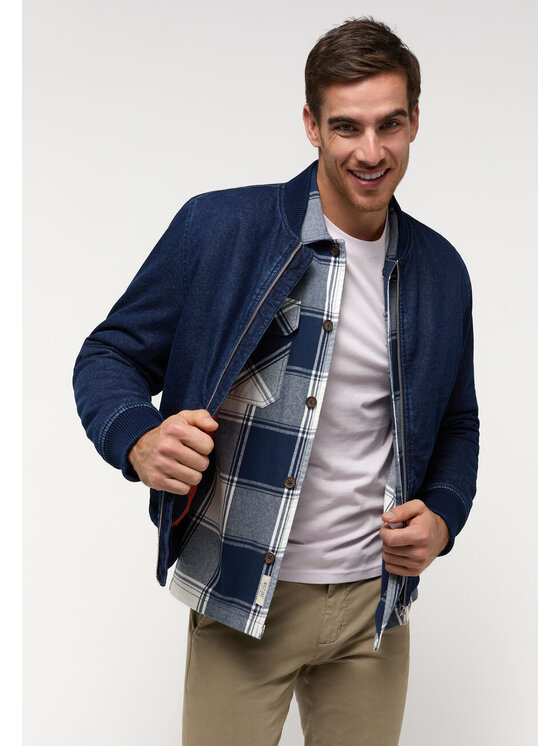 Mustang Mustang Giacca di jeans BYRON Blu Regular Fit