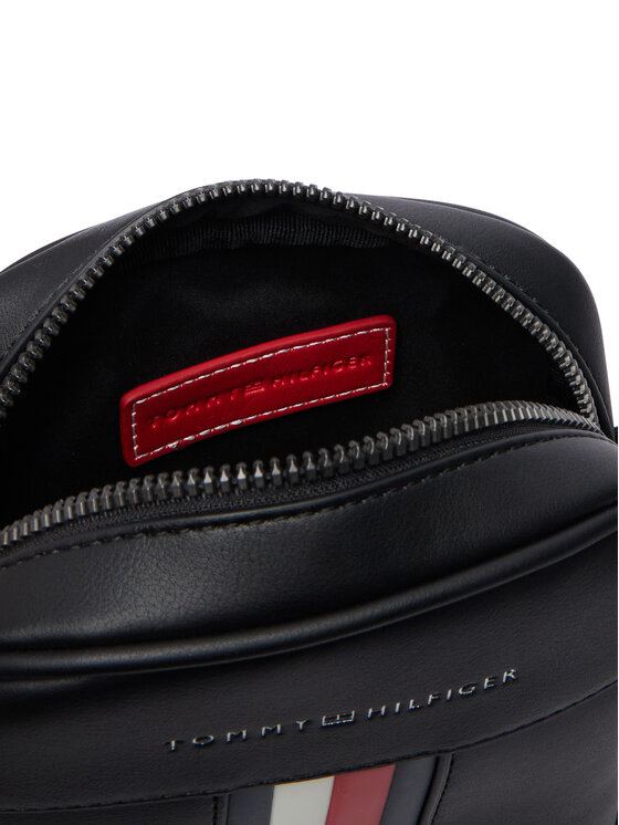 Tommy Hilfiger Tommy Hilfiger Torbica za okrog pasu Th Metro Mini Reporter AM0AM14518 Črna