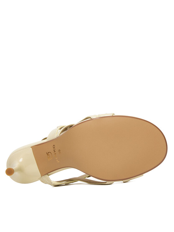 PINKO PINKO Sandály Vanda 01 SD0511 E037 Écru
