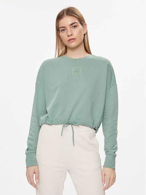 Converse Converse Sweatshirt Chuck Taylor 10027021-A01 Grün Regular Fit