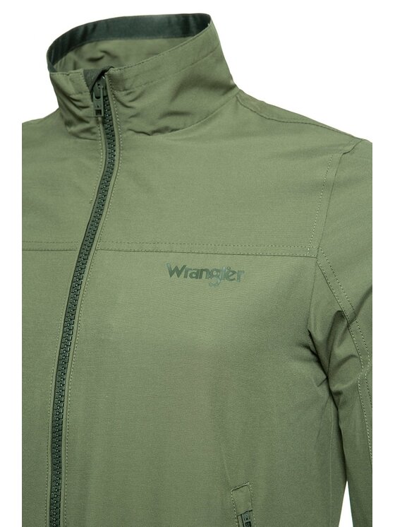 Wrangler Wrangler Giacca di transizione BOB THE BOMBER Verde Regular Fit