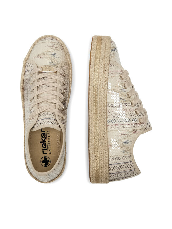 Rieker Rieker Sneakers 94010-60 Beige