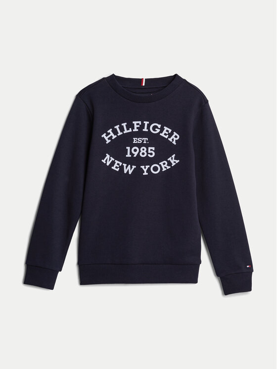 Tommy Hilfiger Tommy Hilfiger Džemperis Monotype KB0KB09048 Tamsiai mėlyna Regular Fit
