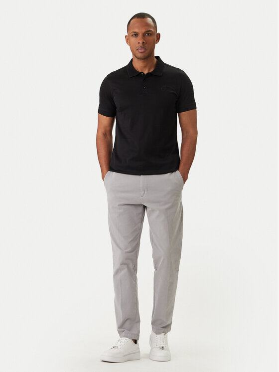 KARL LAGERFELD KARL LAGERFELD Polokošeľa 745000 562200 Čierna Regular Fit