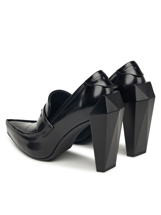 United Nude United Nude Polobotky Gem Loafer Hi 1095501119 Černá