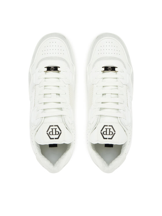 PHILIPP PLEIN PHILIPP PLEIN Sneakersy SAES MSC4017 PLE010N01 Biały