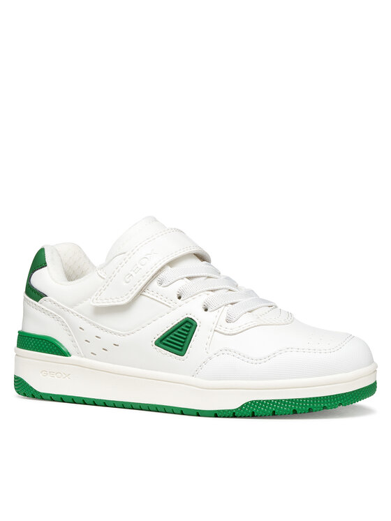 Geox Geox Sneakersy J Washiba Boy J65LQA 054FU C0547 D Bílá