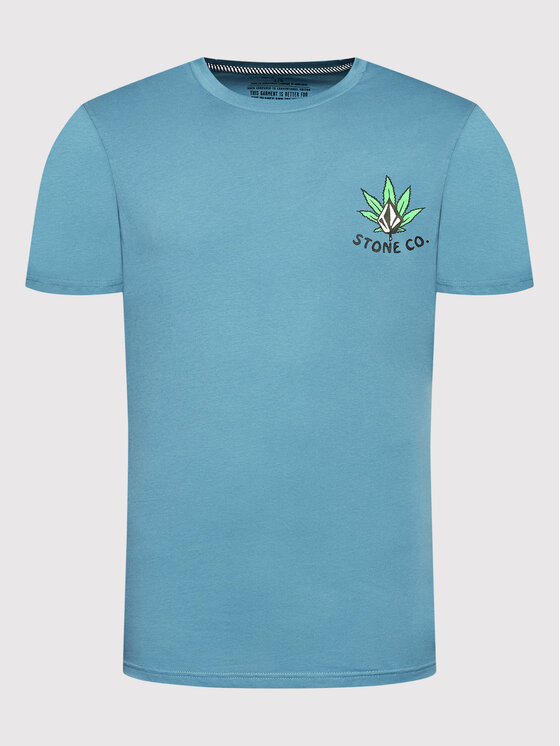 Volcom Volcom T-shirt Kind Shine A5012207 Blu Classic Fit