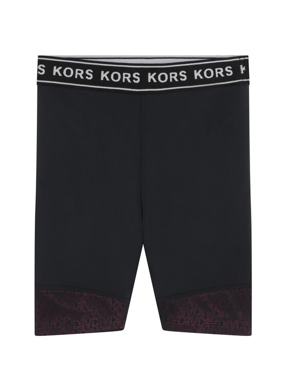 MICHAEL KORS KIDS MICHAEL KORS KIDS Biciklističke kratke hlače R14135 D Crna Regular Fit
