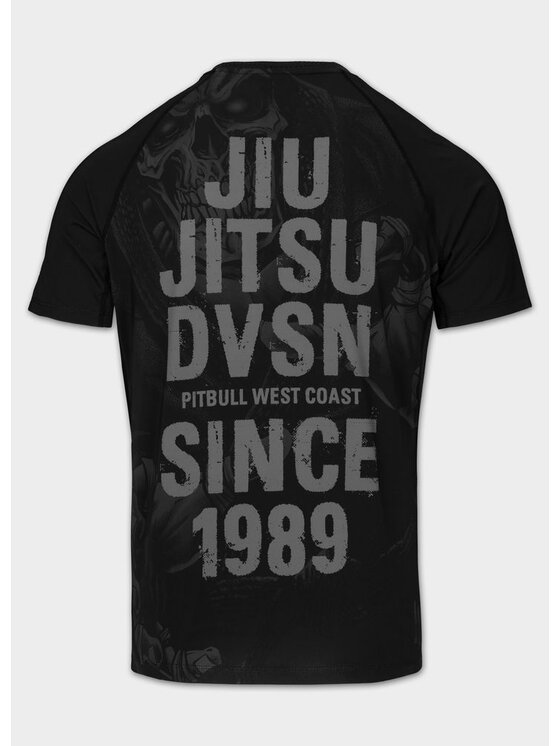 PITBULL PITBULL Koszulka techniczna JIU JITSU Czarny Regular Fit