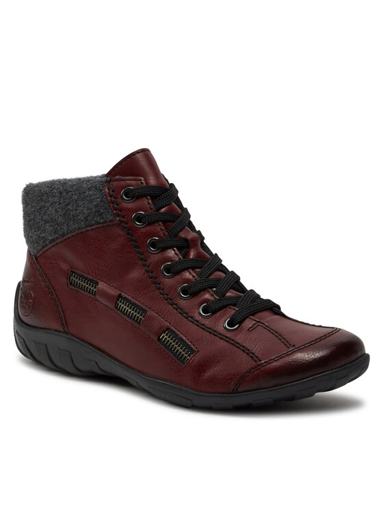 Rieker Rieker Botine L6543-35 Vișiniu