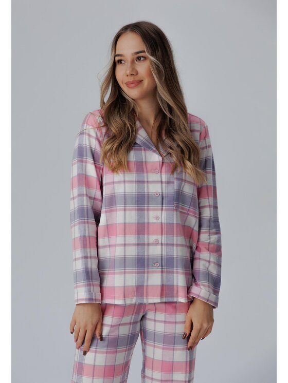 LAURELLA LAURELLA Pyžamo 5TD184 Barevná Regular Fit