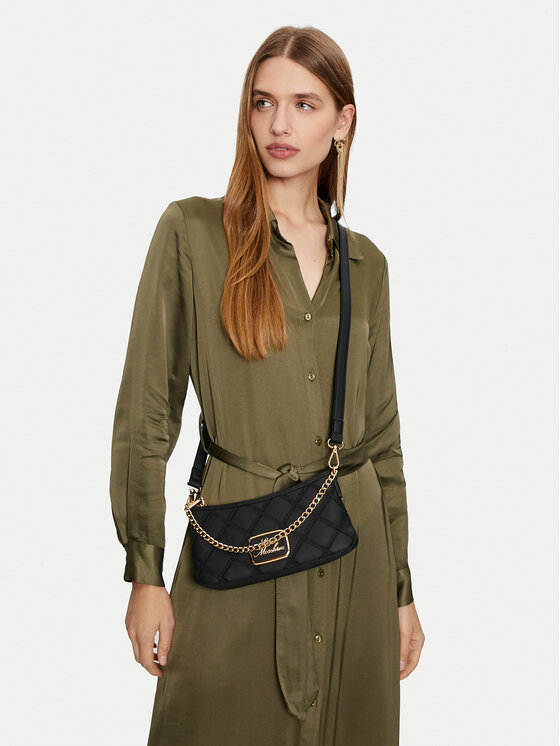 LOVE MOSCHINO LOVE MOSCHINO Ročna torba JC4305PP0LKK100A Črna