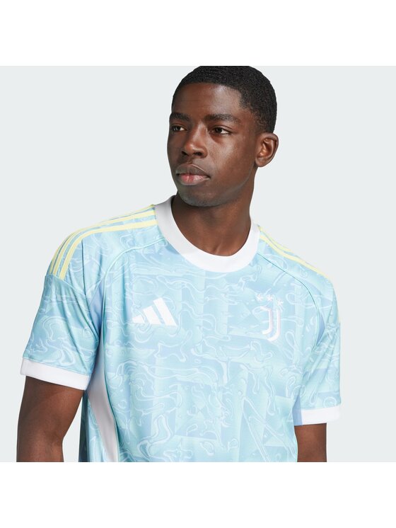 adidas adidas Koszulka techniczna Juventus 25/26 Away Jersey Błękitny Slim Fit