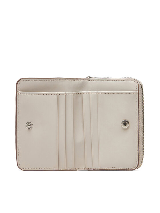 Calvin Klein Jeans Calvin Klein Jeans Portofel pentru femei Minimal Monogram Md Zip Around LV04K1009G Écru