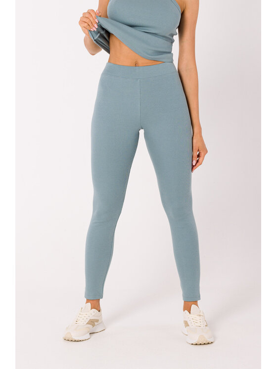 Made of Emotion Made of Emotion Leggings M734 Grigio Premium Fit