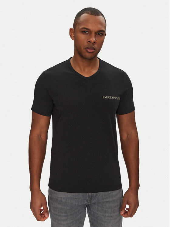 Emporio Armani Underwear Emporio Armani Underwear 2er-Set T-Shirts EM000392 AF10779 MC005 Schwarz Regular Fit