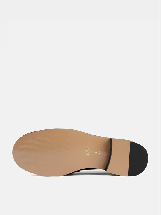 L37 L37 Mokasyny INVISIBLE EMPIRE Czarny