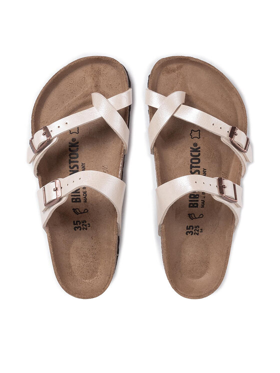 Birkenstock Birkenstock В'єтнамки Mayari 0071661 Бежевий