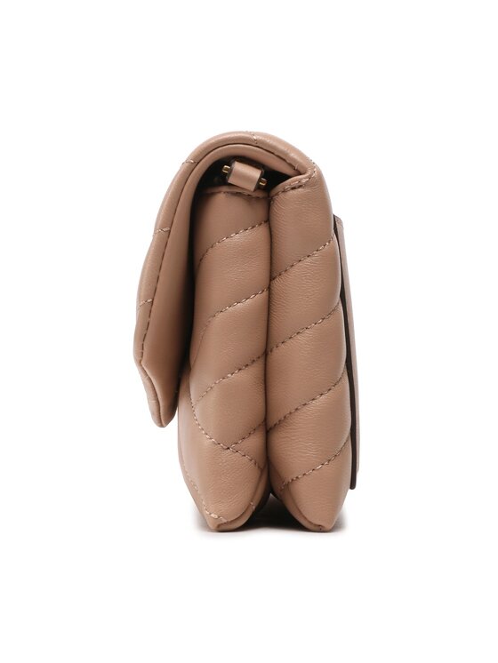 Tory Burch Tory Burch Rankinė Kira Chevron Chain Wallet 90343 Smėlio