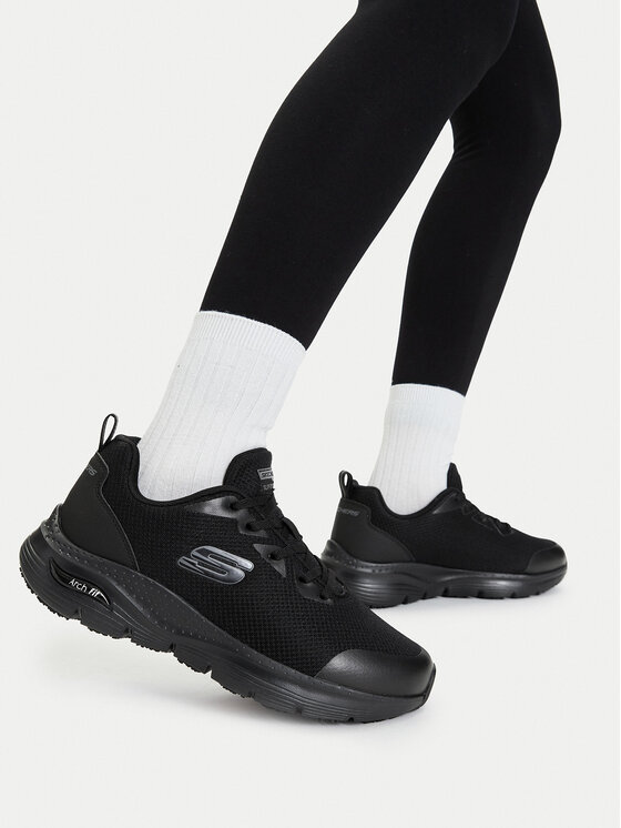 Skechers Skechers Superge Arch Fit Sr 108019EC/BLK Črna