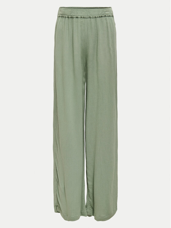 Kids ONLY Pantaloni din material Cornelia 15341432 Verde Regular Fit
