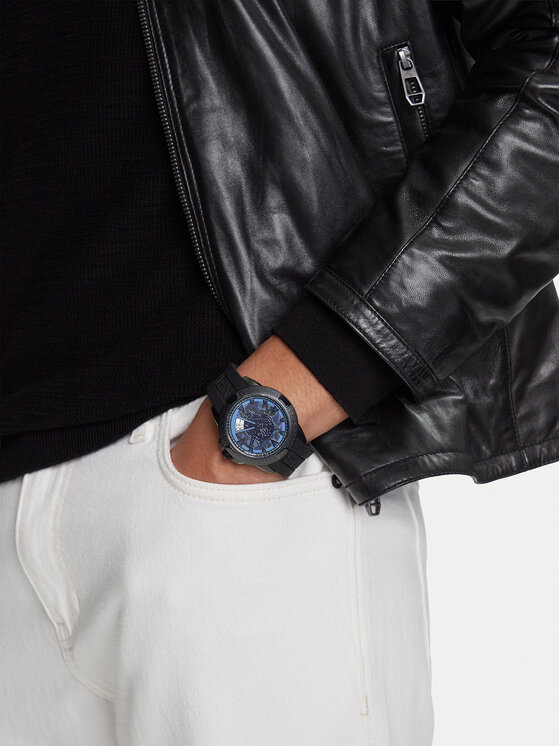 Plein Sport Plein Sport Uhr Touchdown Camo PSFBA0523 Schwarz