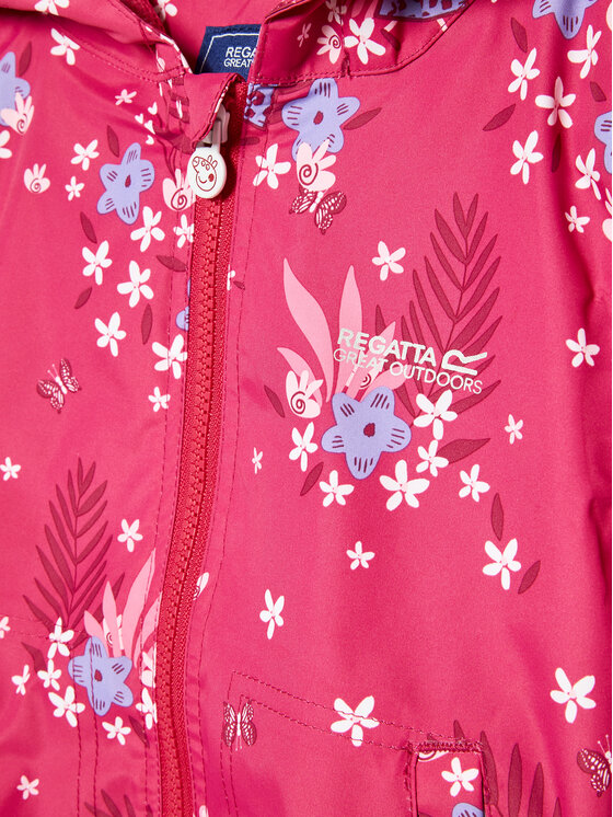 Regatta Regatta Giacca impermeabile Muddy Puddle RKW266 Rosa Regular Fit