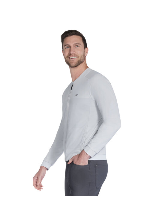 Skechers Skechers Bluza JA178-WTP Szary Regular Fit