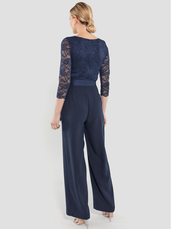 Swing Swing Kombinezon 3AE00300 Granatowy Regular Fit