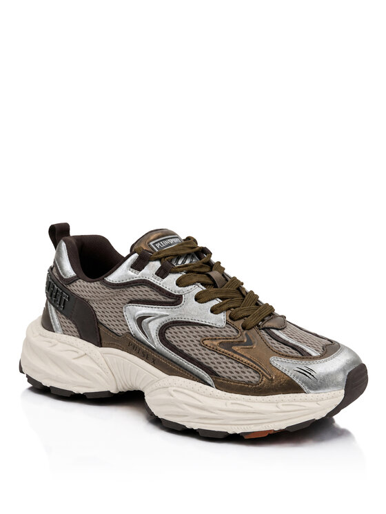 Plein Sport Plein Sport Sneakersy 31535 Hnedá