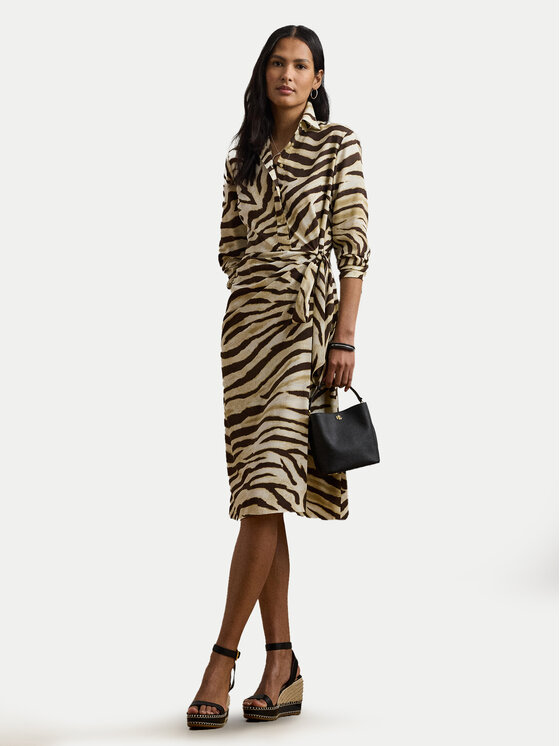 LAUREN RALPH LAUREN LAUREN RALPH LAUREN Košilové šaty 200970833001 Béžová Regular Fit