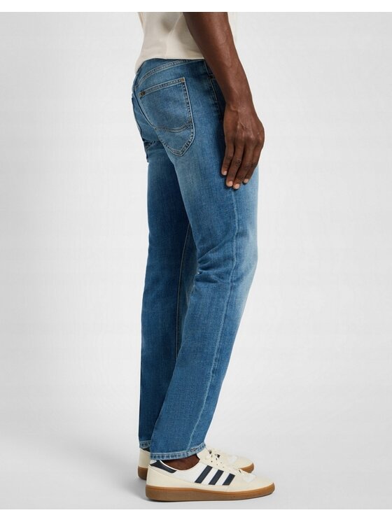 Lee Lee Jeansy Malone Niebieski Skinny Fit