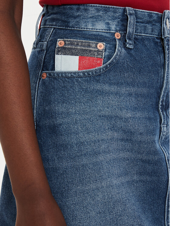 Tommy Jeans Tommy Jeans Φούστα τζιν Claire DW0DW19646 Μπλε Regular Fit