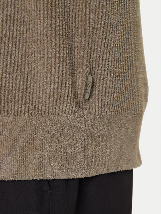 BOSS BOSS Sveter P-Horso 50549989 Hnedá Regular Fit