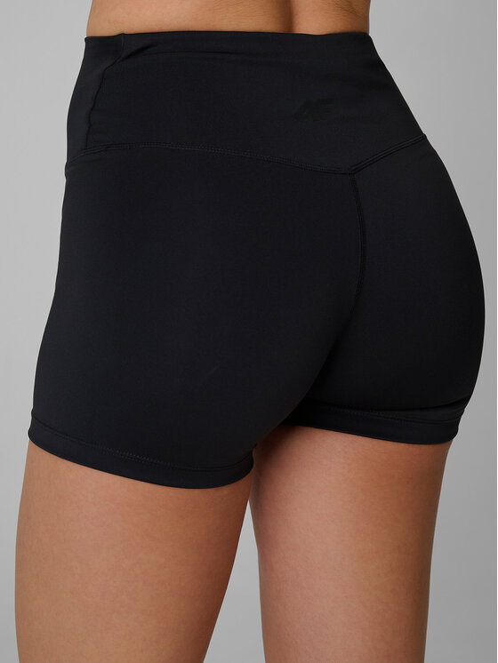 4F 4F Szorty sportowe MULTI ACTIVE Czarny Slim Fit