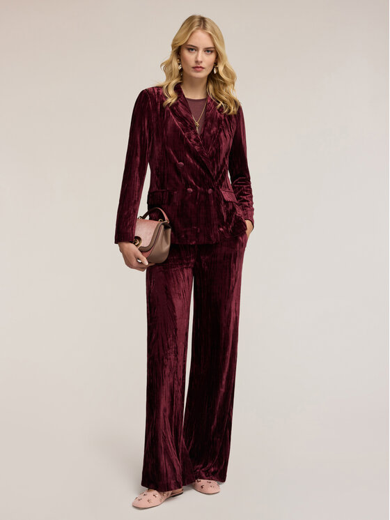 Motivi Motivi Giacca outdoor Q001Q001012N036 Bordeaux Regular Fit