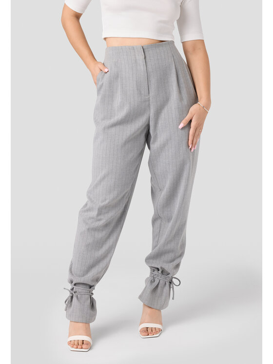 LAURELLA LAURELLA Dámske nohavice Laurella 3VA006220 Sivá Regular Fit