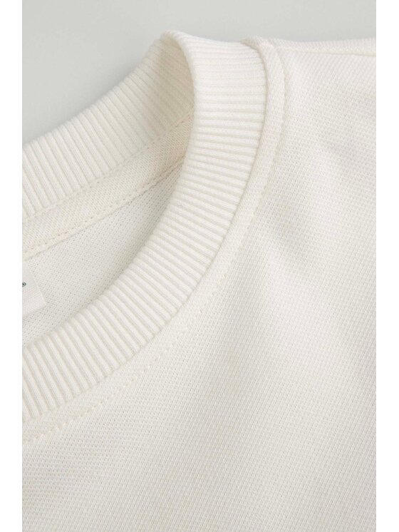 Coccodrillo Coccodrillo Mikina ZC5143104FGJ-003 Écru Regular Fit