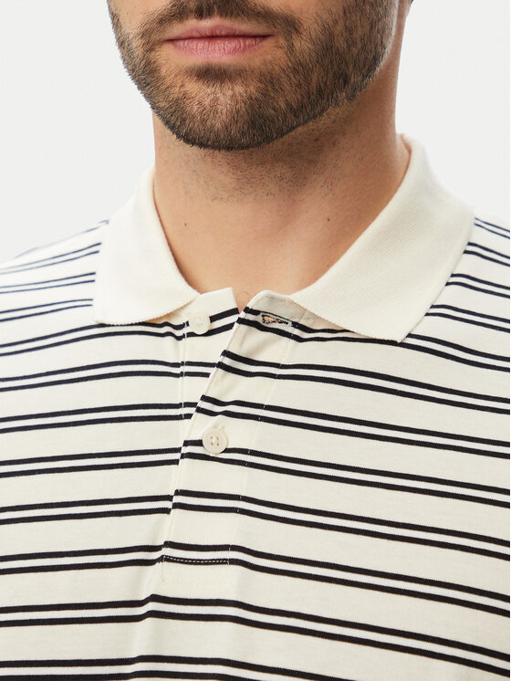 Jack & Jones Jack & Jones Поло Cassis 12295163 Білий Relaxed Fit