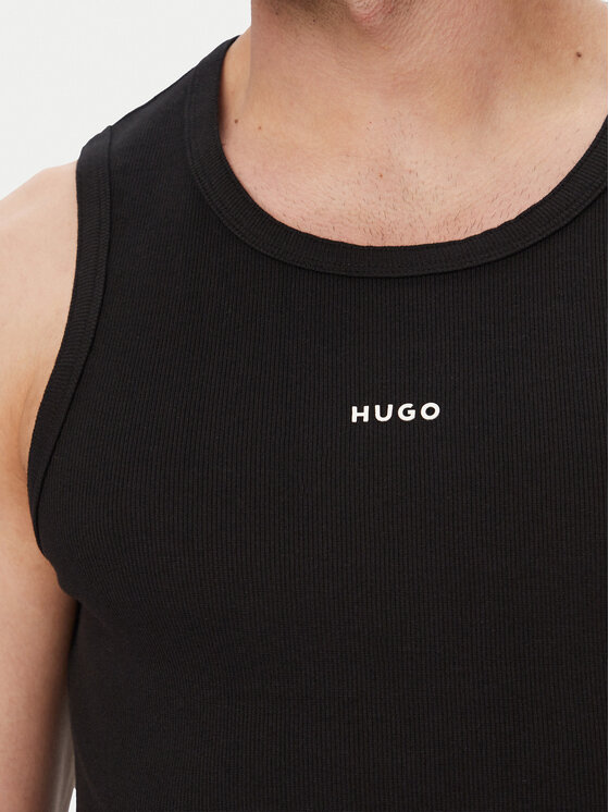 HUGO HUGO Tank top Dapota 50563744 Čierna Slim Fit