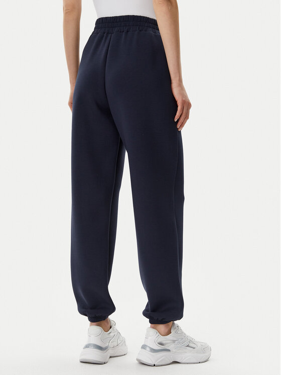 Guess Guess Teplákové nohavice V4BB13 K7UW2 Tmavomodrá Regular Fit
