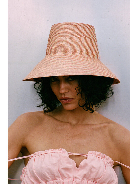 Paris+Hendzel Paris+Hendzel Kapelusz Pink Bucket Hat (grade 4/5) Różowy