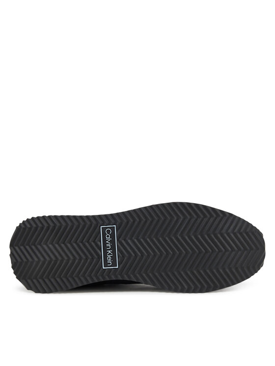 Calvin Klein Calvin Klein Laisvalaikio batai Runner Lace Up - Nylon Mix HW0HW02395 Juoda